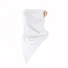 LangChi Sport Magic Seamless Custom White Color Neck Tube Scarf Sublimation Blank Neck Bandana