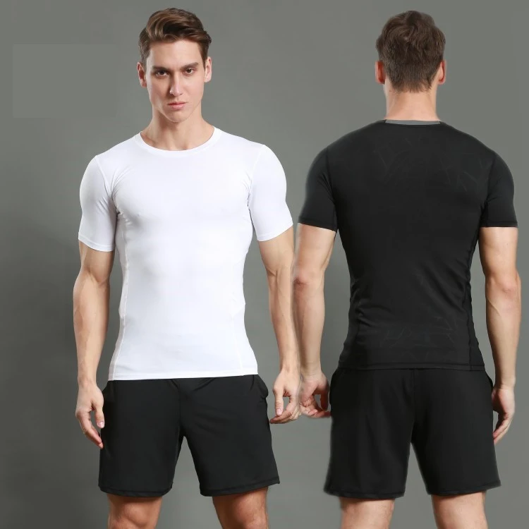 Wholesale Quick Dry Custom Logo Muscle Fit Blank Color Sport T Shirt For Men, 2 colors
Wholesale Quick Dry Custom Logo Muscle Fit Blank Color Sport T Shirt For Men, 2 colors