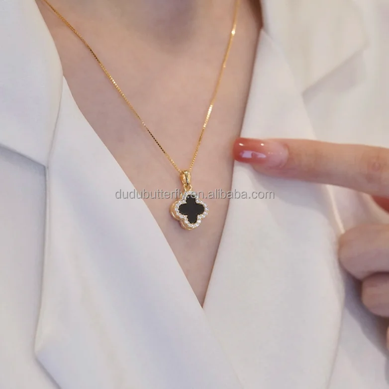 Wholesale Trendy Classic Clover Necklace Gold Plated Necklaces Custom Necklaces For Women Ladies
Wholesale Trendy Classic Clover Necklace Gold Plated Necklaces Custom Necklaces For Women Ladies
