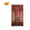 Steel security main door design multi point door lock turkish steel door