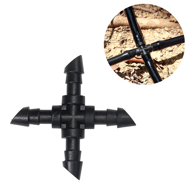Drop Shipping Wholesale Agriculture Garden Plastic hose connection fittings Barbed Cross, Black
Drop Shipping Wholesale Agriculture Garden Plastic hose connection fittings Barbed Cross, Black