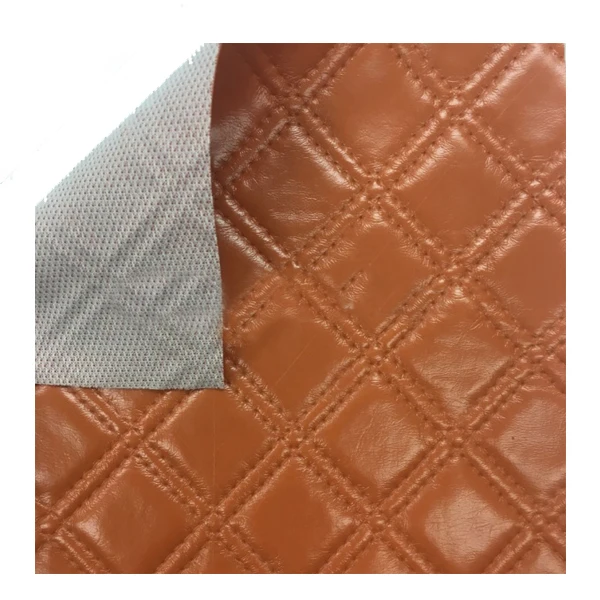 quilted faux leather upholstery fabric