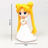 Pretty candy mini birthday cake girl doll cheap 2 inch baby action figure plastic customized small pvc party decoration doll