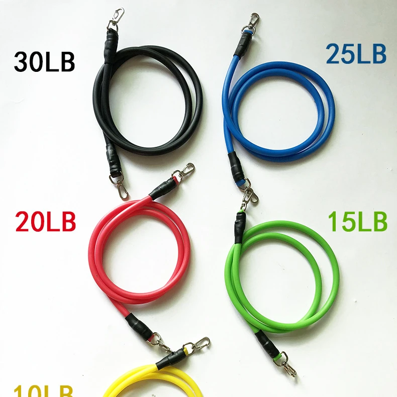 2020 Hot Selling Tube Set Resistence Bands Tubes Latex Bandes De Resistance, Black+blue+yellow+red+green
2020 Hot Selling Tube Set Resistence Bands Tubes Latex Bandes De Resistance, Black+blue+yellow+red+green
