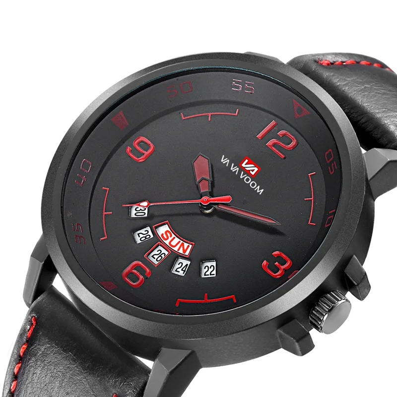Manufacturers Hot Seling Of New Design Double Calendar Week Waterproof Watch Men Sports Wrist Watch, 4 colors
Manufacturers Hot Seling Of New Design Double Calendar Week Waterproof Watch Men Sports Wrist Watch, 4 colors