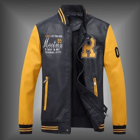 Jacket Men's Jacket Stand Collar Youth Thin Men's Jacket Slim PU Leather Outerwear
Jacket Men's Jacket Stand Collar Youth Thin Men's Jacket Slim PU Leather Outerwear