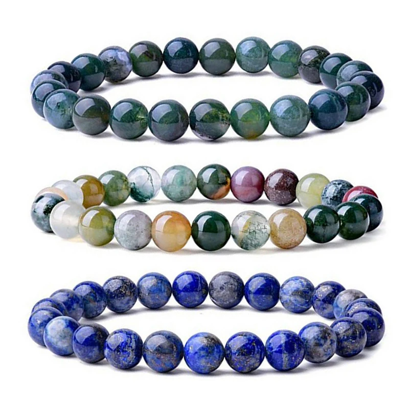 Wholesale Charm 8mm Natural Agate Round Gemstone Bracelets Lucky Stone Beaded Stretch Bracelet for Women Men
Wholesale Charm 8mm Natural Agate Round Gemstone Bracelets Lucky Stone Beaded Stretch Bracelet for Women Men