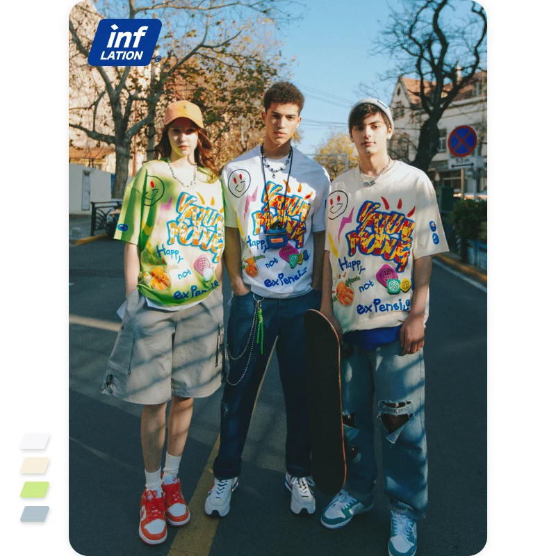 Wholesale Graphic T shirts Funny Unisex Men Streetwear 2021 Stylish Hip Hop Oversized Printed Tshirt, White,beige,grey blue,fluorescent green
Wholesale Graphic T shirts Funny Unisex Men Streetwear 2021 Stylish Hip Hop Oversized Printed Tshirt, White,beige,grey blue,fluorescent green