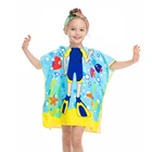Baby Hooded Towels Bath Towel Wholesale Baby Infant Hooded Towels Bath Robe Beach Cover Up Body Towel Kids Swiming Towel