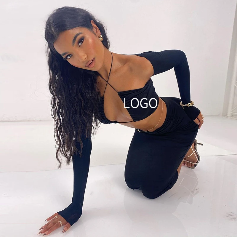 women 2 piece set clothing Sexy Bandage Strapless Three Piece Set Women Clothing designer 2 piece set women sexy
women 2 piece set clothing Sexy Bandage Strapless Three Piece Set Women Clothing designer 2 piece set women sexy