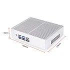 OEM Fanless Mini PC with Intel Core i5 7200U i7 I7 5500U i3 I3 7100U 300M WIFI