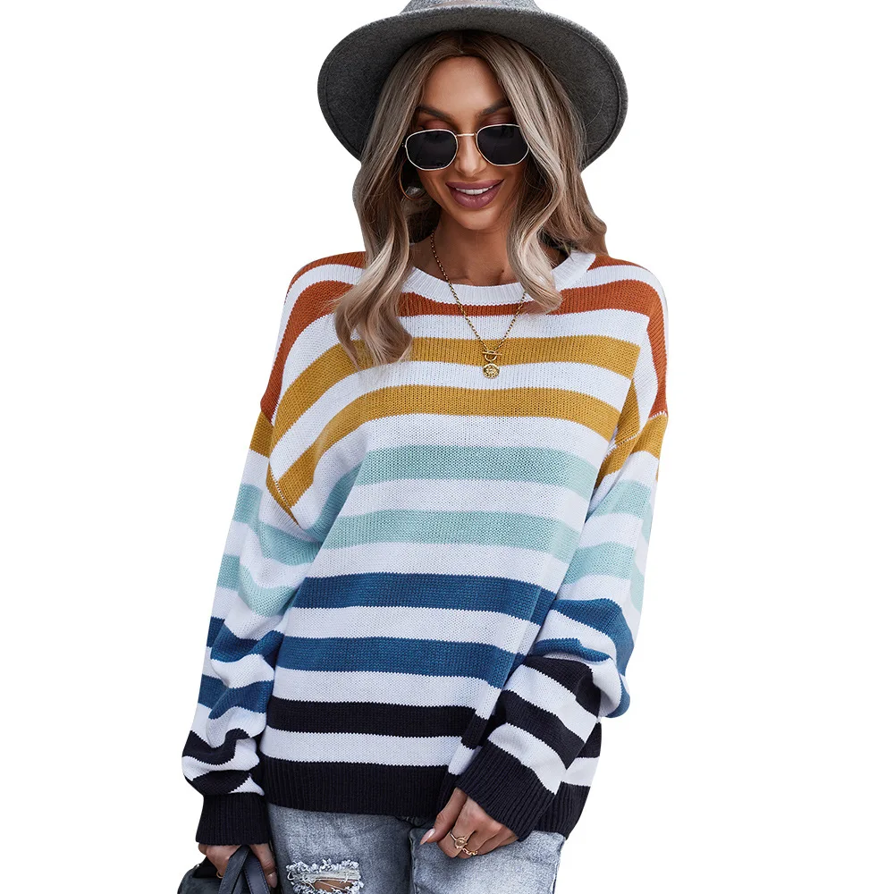 Factory Price Women Long Sleeve Loose Pullover Cowl Neck Hoodie Color Block Striped Sweatshirts, 5 colors
Factory Price Women Long Sleeve Loose Pullover Cowl Neck Hoodie Color Block Striped Sweatshirts, 5 colors