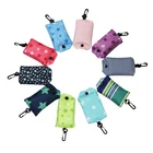 21 Designs Eco friendly 190T Polyester Reusable Foldable Shopping Bag