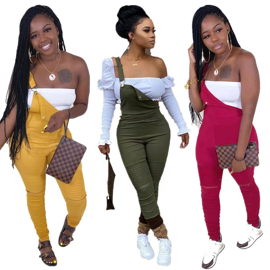 New Product Solid Color Suspender Trousers Zipper Popular Pleated Women Stacked Plus Size Spring Winter Pants, Customized color
New Product Solid Color Suspender Trousers Zipper Popular Pleated Women Stacked Plus Size Spring Winter Pants, Customized color