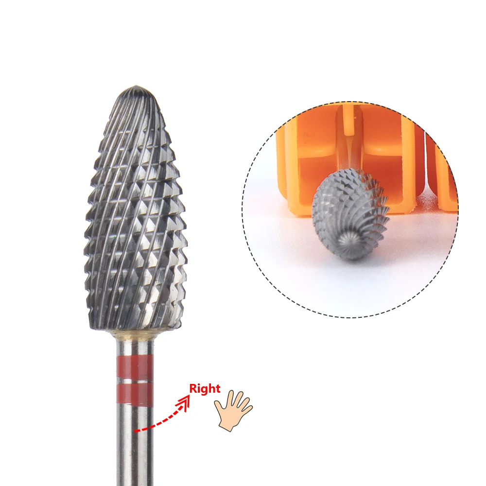 Professional Electric Nail Drill Accessories Straight Edge With Spiral Cut Carbide Nail Drill Bit
Professional Electric Nail Drill Accessories Straight Edge With Spiral Cut Carbide Nail Drill Bit