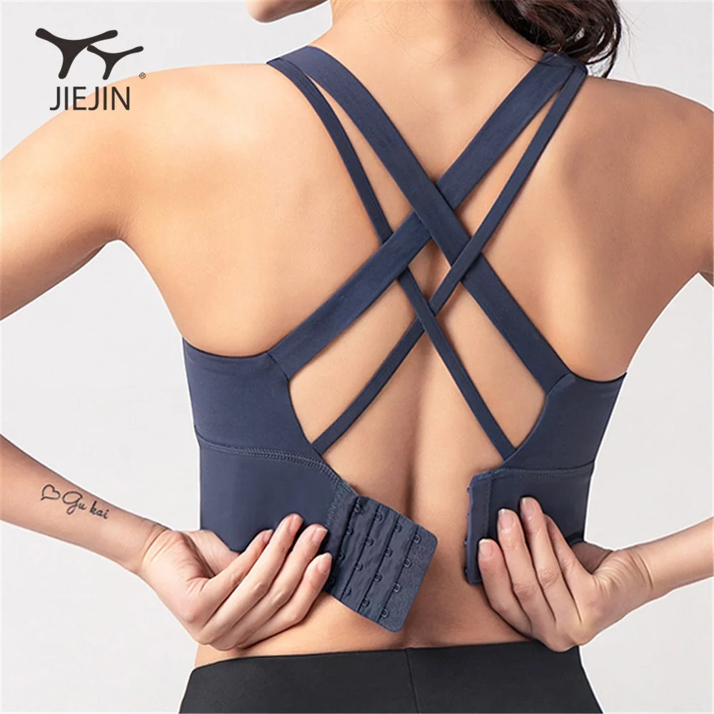 High quality custom logo printed sexy high impact tank top sports fitness workout yoga bra for women, Customized colors
High quality custom logo printed sexy high impact tank top sports fitness workout yoga bra for women, Customized colors