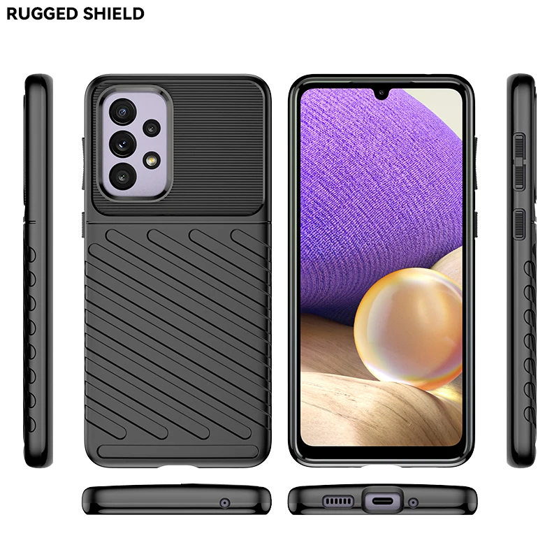 Rugged Shield High Quality Sublimation Mobile Phone Case Tpu Silicone Shockproof Back Cover For Samsung Galaxy A33 5G, 3colors
Rugged Shield High Quality Sublimation Mobile Phone Case Tpu Silicone Shockproof Back Cover For Samsung Galaxy A33 5G, 3colors