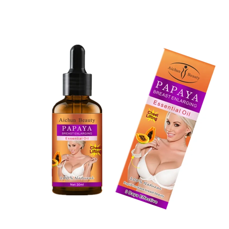 

Boobs Breast Tightening Cream for Women Papaya Natural Breast Plump Essential Oil Breast Enlargement Oil for Women