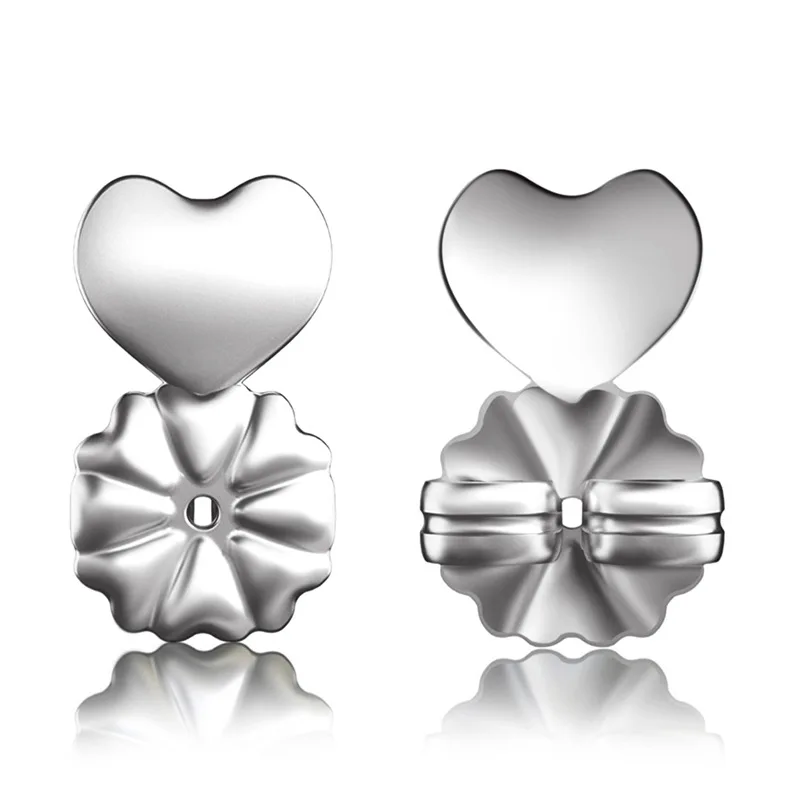Hypoallergenic Silver Gold Rose Gold Heart Earring Lifter Ear Stud Back Nut Support Holder
Hypoallergenic Silver Gold Rose Gold Heart Earring Lifter Ear Stud Back Nut Support Holder