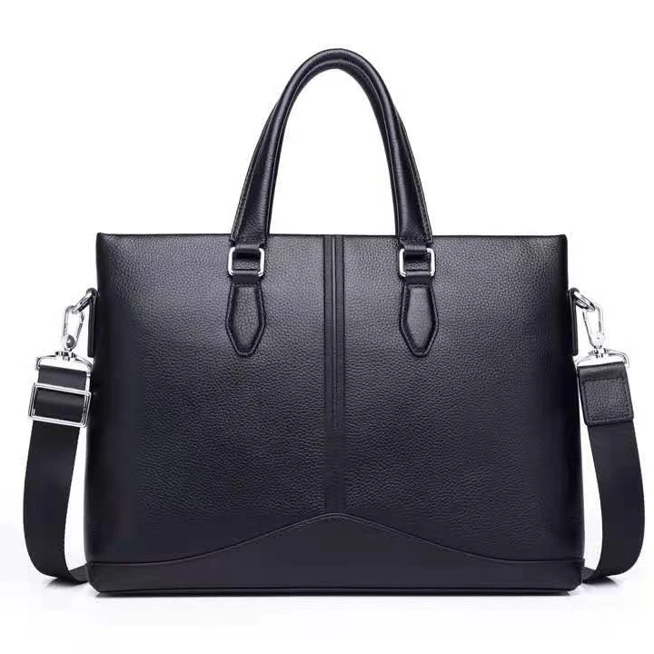 2021 Top Private Label Custom Logo Men Leather Briefcase Laptop Bags Travel Luxury Men's Black Briefcase
2021 Top Private Label Custom Logo Men Leather Briefcase Laptop Bags Travel Luxury Men's Black Briefcase