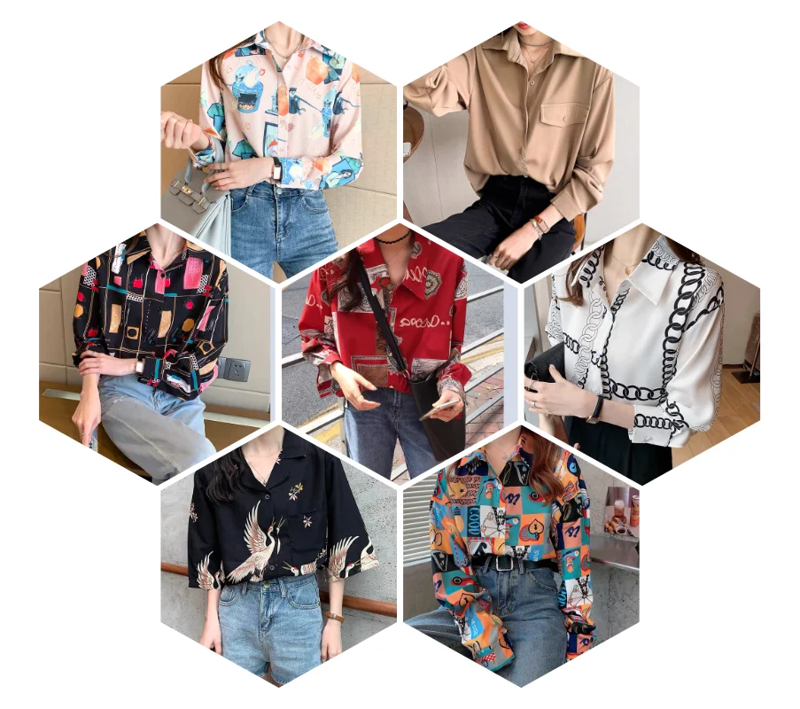 Women's business shirt Korean women's casual T-shirt quick-drying shirt long and short sleeve blended
Women's business shirt Korean women's casual T-shirt quick-drying shirt long and short sleeve blended