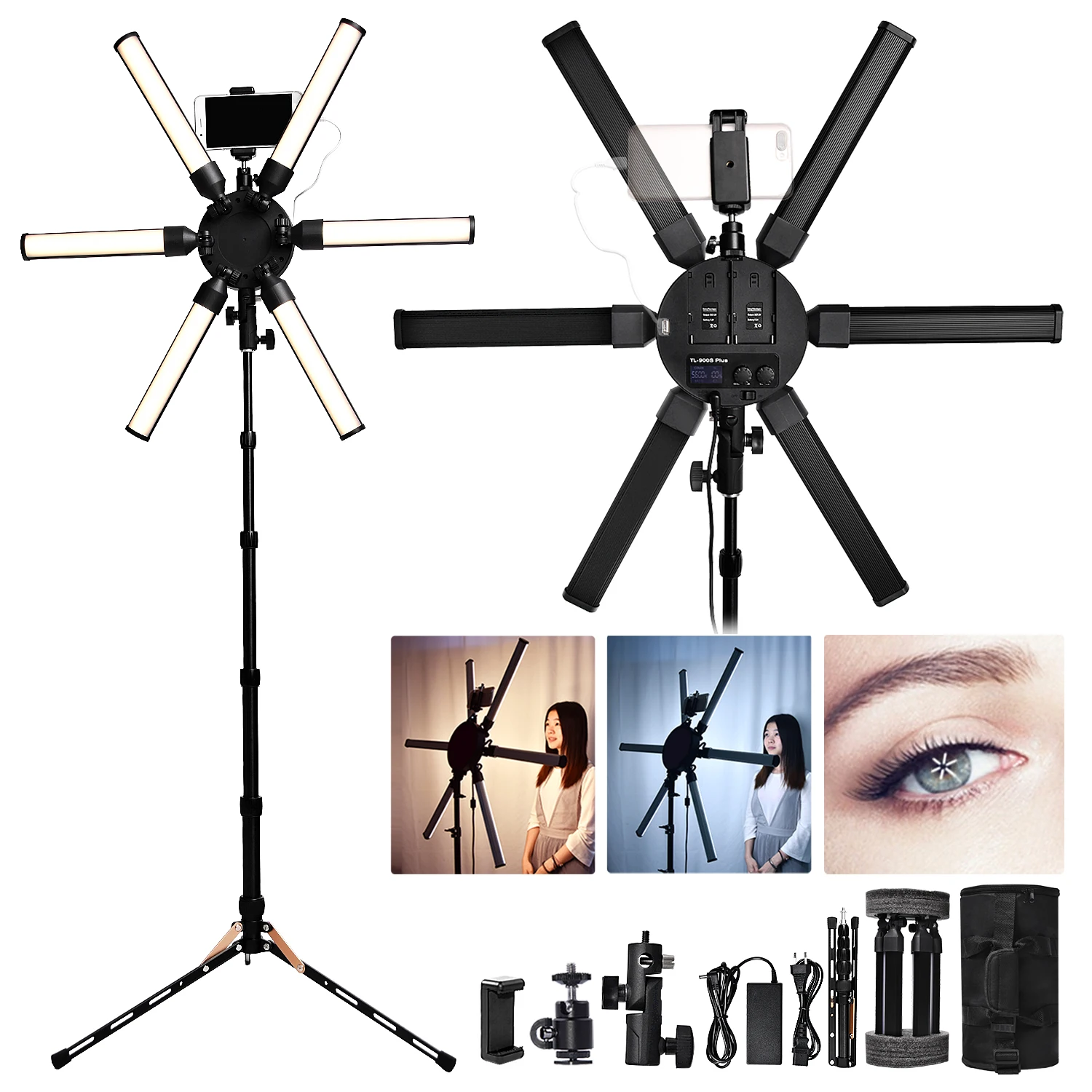 Mexico DHL free shipping led star ring light with tripod stand photography light 60W ring lamp for youtube makeup live streaming
Mexico DHL free shipping led star ring light with tripod stand photography light 60W ring lamp for youtube makeup live streaming