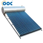 Solar geysers energy systems compact pressurized vacuum tube heat pipe solar water heater