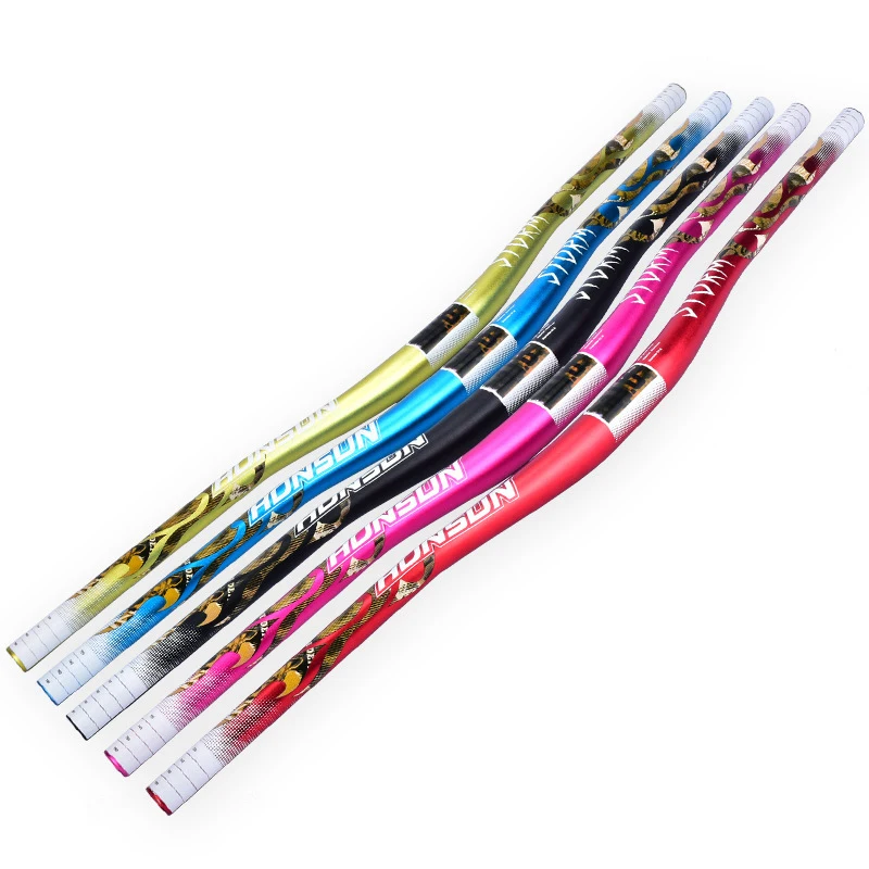 Handlebar 720/780mm for Mountain Bike XC/DH Colorful Ultra-Light Aluminium Alloy Swallow Handlebar
Handlebar 720/780mm for Mountain Bike XC/DH Colorful Ultra-Light Aluminium Alloy Swallow Handlebar