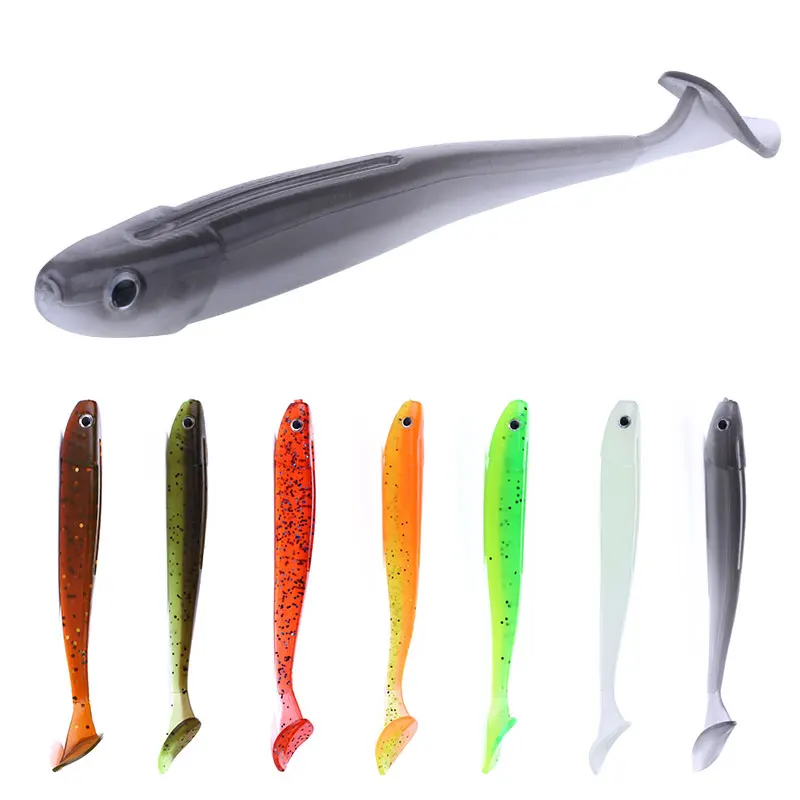 Wholesale 6pcs/bag high quality Fishing Soft Bait Artificial Soft T tail fishing Lure, Various colors
Wholesale 6pcs/bag high quality Fishing Soft Bait Artificial Soft T tail fishing Lure, Various colors