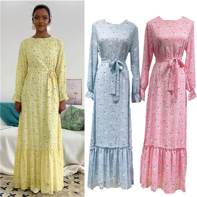 2020 soft chiffon with lining flora Fashion islamic clothing Hijab muslim dress islamic fashion clothing with flora pattern, Yellow, blue,pink
2020 soft chiffon with lining flora Fashion islamic clothing Hijab muslim dress islamic fashion clothing with flora pattern, Yellow, blue,pink