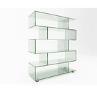 Modern Style Glass Curved Table Hot Curved Bending Table Glass Furniture