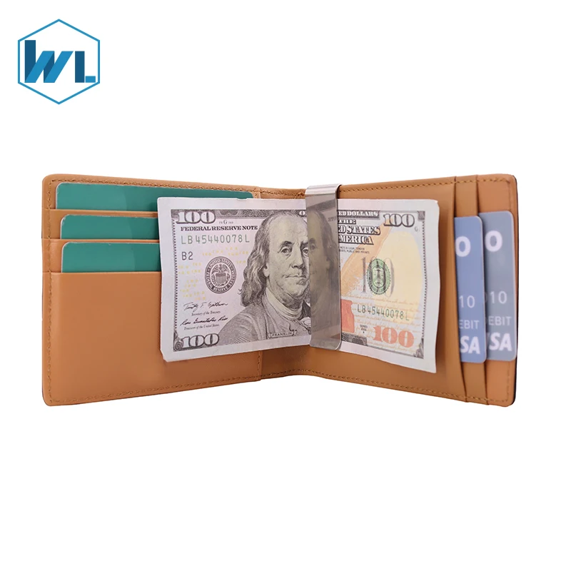 High Quality Bifold Wallet with Money Clip Custom ID Window Slim Minimalist RFID Blocking Men's Magnetic Money Clip Wallet
High Quality Bifold Wallet with Money Clip Custom ID Window Slim Minimalist RFID Blocking Men's Magnetic Money Clip Wallet