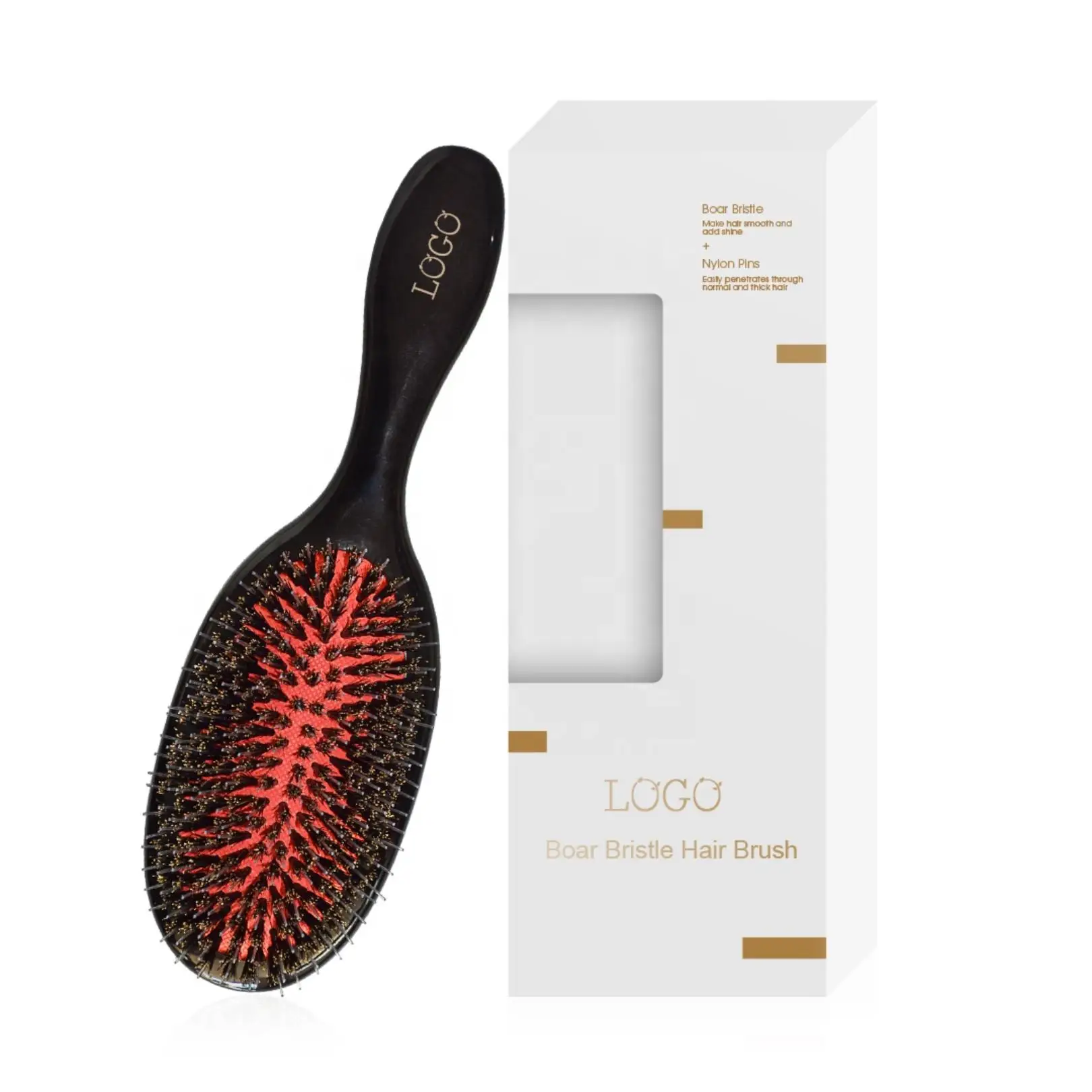 New Arrival Hot-selling Plastic Boar Bristle Wig Brush For Hair Custom Extension Brush, Customized color
New Arrival Hot-selling Plastic Boar Bristle Wig Brush For Hair Custom Extension Brush, Customized color