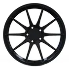 Customized Size steel cast black alloy wheel rims for Car