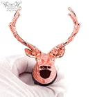 Unique Wine Bottle Stoppers Zinc Alloy Deer Stag Head Wine Pourer Wine Aerators