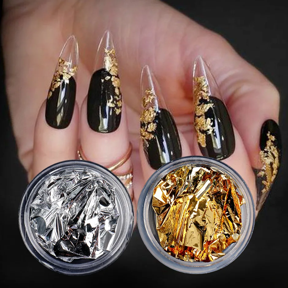 1 box Gold Silver Aluminum Glitter Nail Design Winter Christmas Gold Sequins Flakes for Nail Art Decoration, 15 colors optional
1 box Gold Silver Aluminum Glitter Nail Design Winter Christmas Gold Sequins Flakes for Nail Art Decoration, 15 colors optional