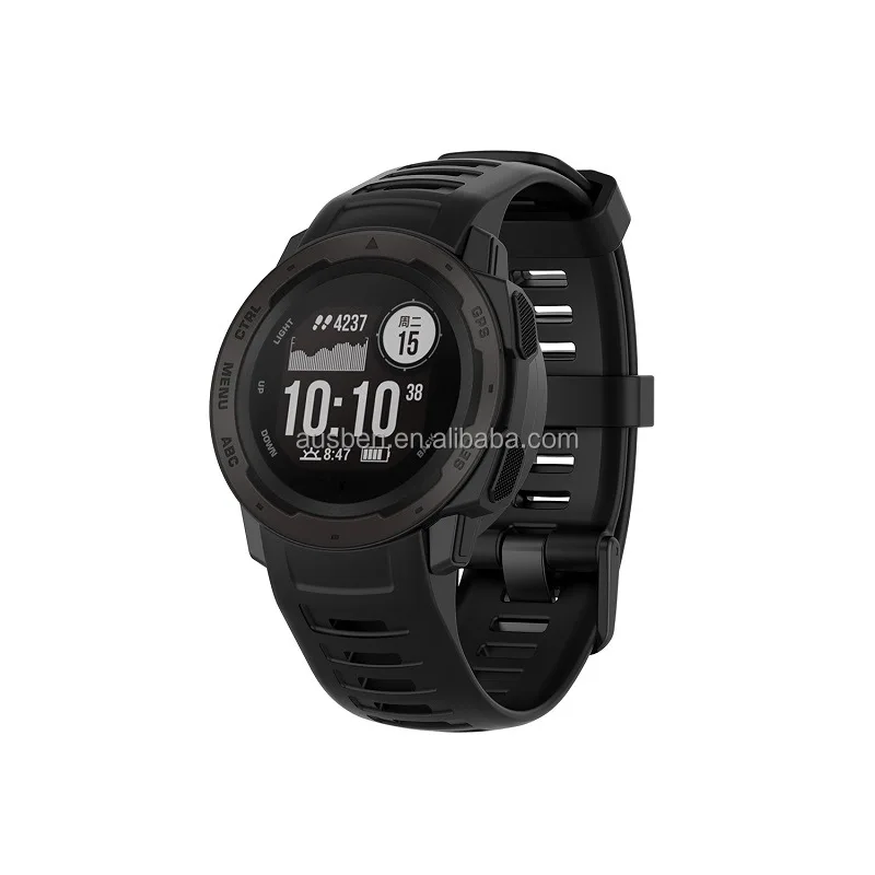 Buckle Black Silicone Strap Bracelet for Garmin Instinct Sport Rubber Band Replacement Wrist Belt
Buckle Black Silicone Strap Bracelet for Garmin Instinct Sport Rubber Band Replacement Wrist Belt