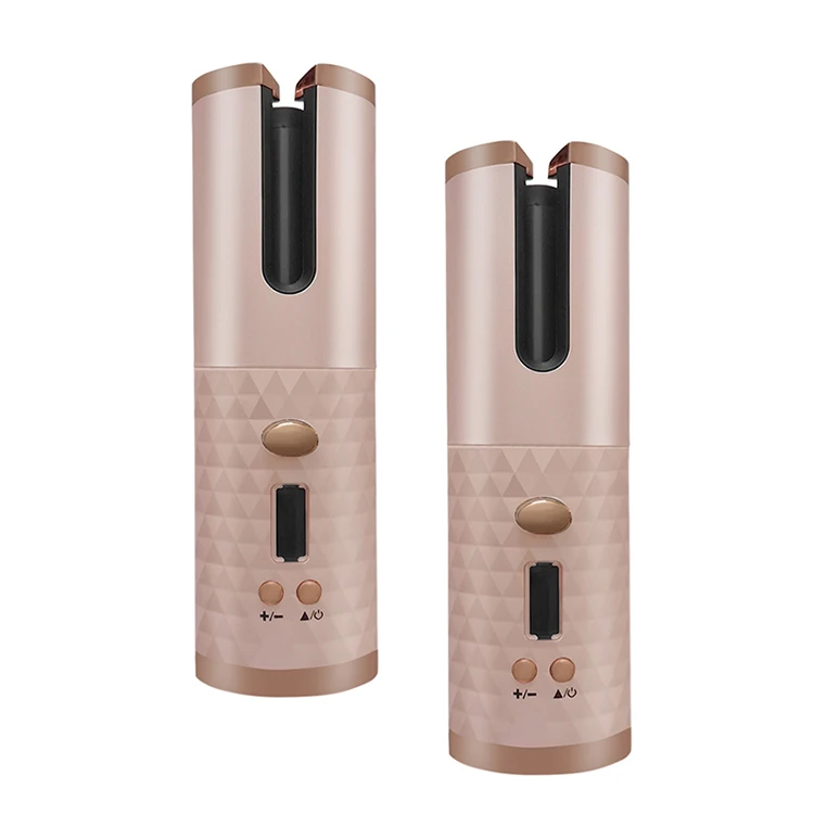 Portable Wireless Automatic Curling Iron Hair Curler USB Rechargeable for LCD Display Curly Machine, Gray,rose gold,white
Portable Wireless Automatic Curling Iron Hair Curler USB Rechargeable for LCD Display Curly Machine, Gray,rose gold,white