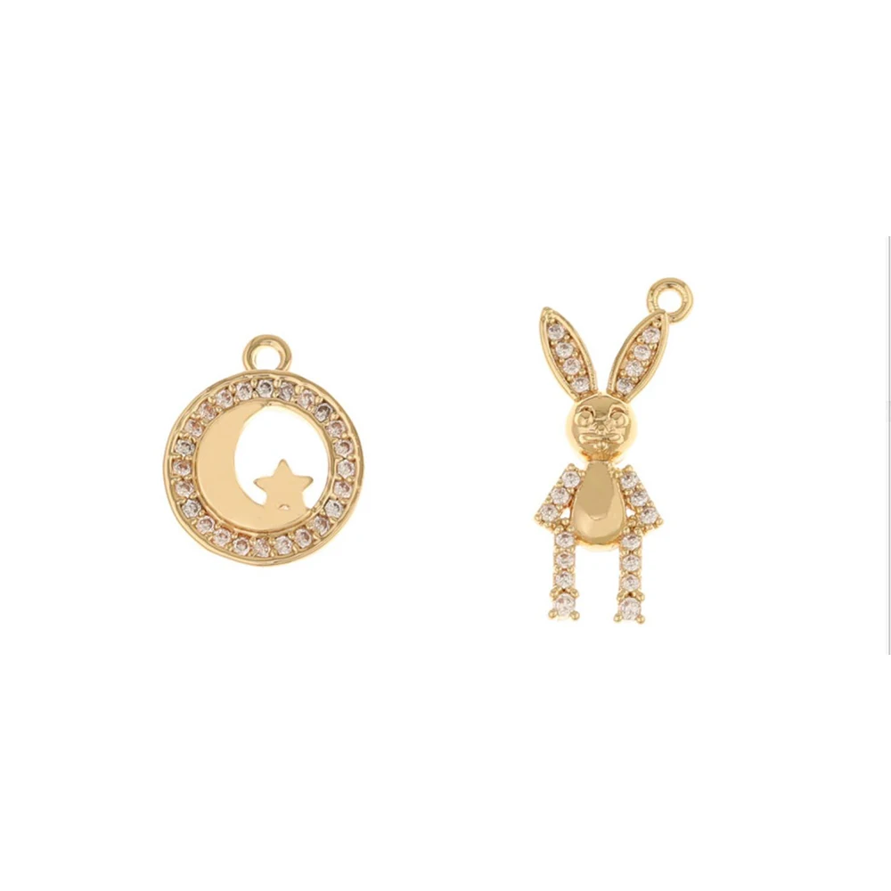 Jewelry Accessories Cordial Design 20Pcs Earrings Accessories Hand Made DIY CZ Charms Connectors Genuine Gold Plating Jewelry
Jewelry Accessories Cordial Design 20Pcs Earrings Accessories Hand Made DIY CZ Charms Connectors Genuine Gold Plating Jewelry
