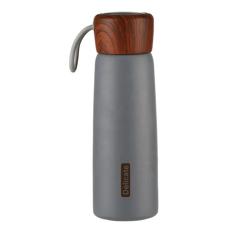 2020 Smart Stainless Steel double insulated Vacuum thermos Water Bottle With Wooden Handle Lid, Stock color
2020 Smart Stainless Steel double insulated Vacuum thermos Water Bottle With Wooden Handle Lid, Stock color