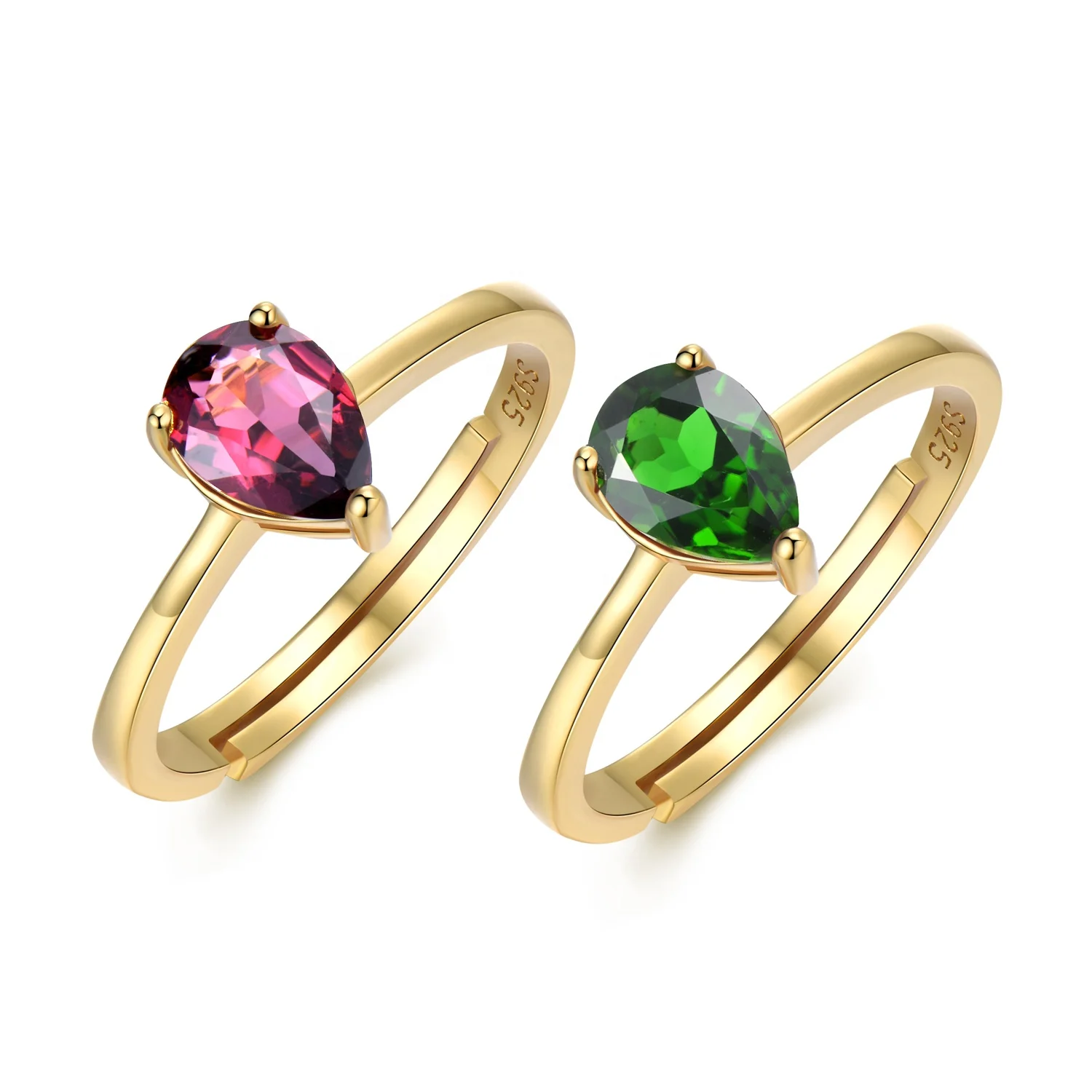 Garnet/Diopside Rings 925 sterling silver Adjustable Opening Fingers Ring for Women Fashion Jewelry making Two Colors Rings
Garnet/Diopside Rings 925 sterling silver Adjustable Opening Fingers Ring for Women Fashion Jewelry making Two Colors Rings