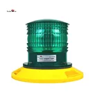 Wireless LED Perimeter Solar Powered helipad Heliport Light