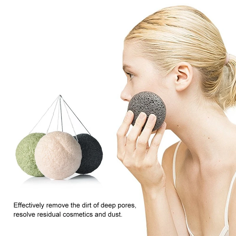 100% Natural Konjac Face Sponge With Activated Bamboo Charcoal, Natural (white) / charcoal / green tea / aloe / lavender / red clay
100% Natural Konjac Face Sponge With Activated Bamboo Charcoal, Natural (white) / charcoal / green tea / aloe / lavender / red clay
