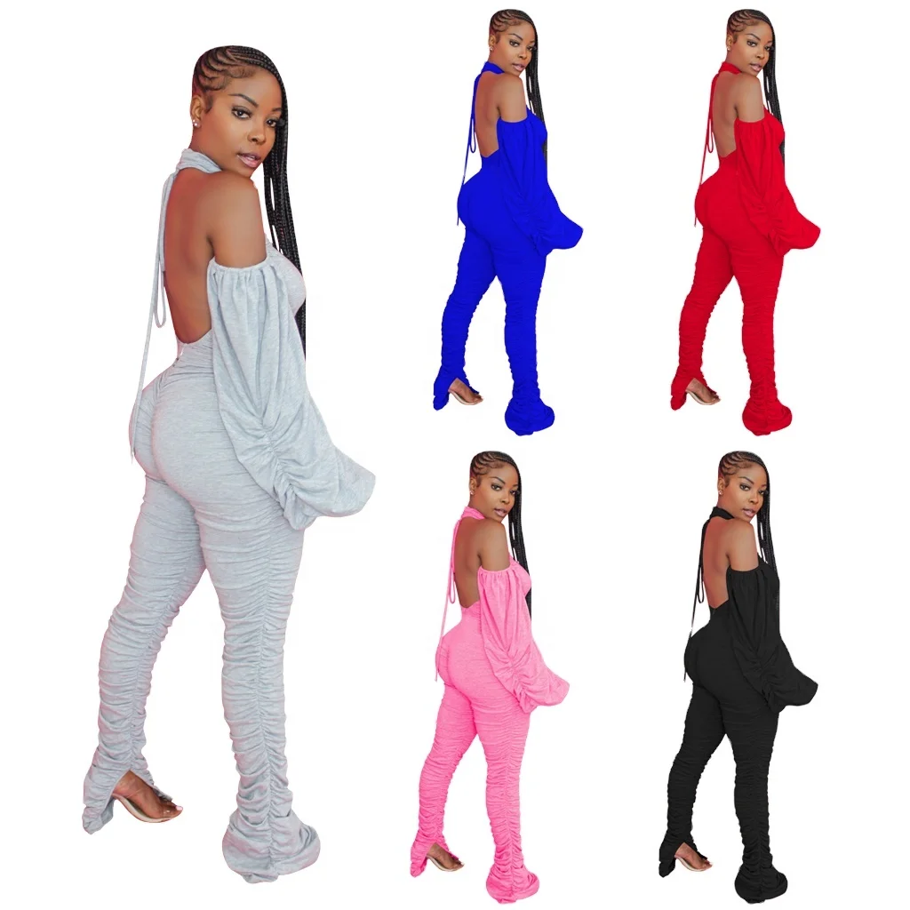 Wholesale cheap new design women fashion halter Sexy backless women's jumpsuit, Picture
Wholesale cheap new design women fashion halter Sexy backless women's jumpsuit, Picture