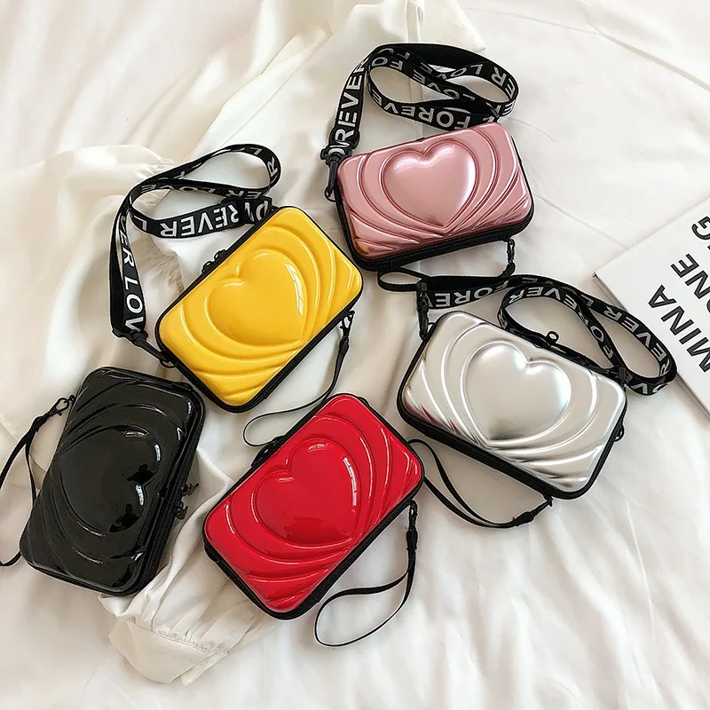 Mini luggage Bag Female ultra small camera bag crossbody handbag hard shell small square bag, Yellow/red/black/pink/silver
Mini luggage Bag Female ultra small camera bag crossbody handbag hard shell small square bag, Yellow/red/black/pink/silver