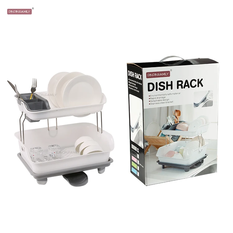 Pinpinfamily 2021 New Wholesale Best-selling Practical Creative Plastic Kitchen Drain Dish Storage Rack, Gray
Pinpinfamily 2021 New Wholesale Best-selling Practical Creative Plastic Kitchen Drain Dish Storage Rack, Gray