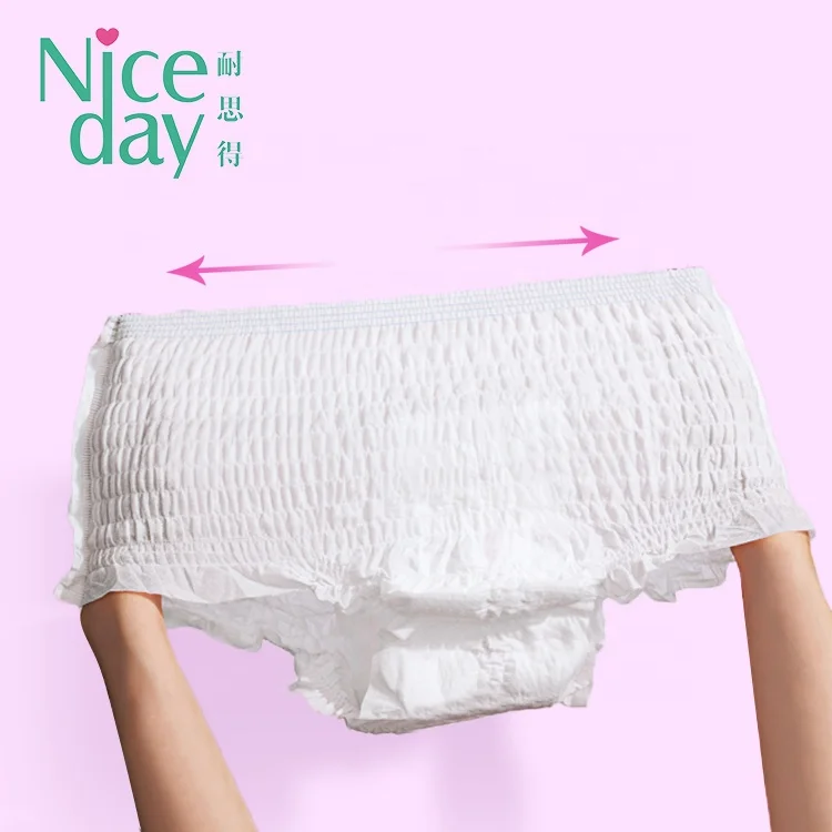 Cotton period panties for business trip chlorine-free sanitary napkin pants, Customized printing
Cotton period panties for business trip chlorine-free sanitary napkin pants, Customized printing