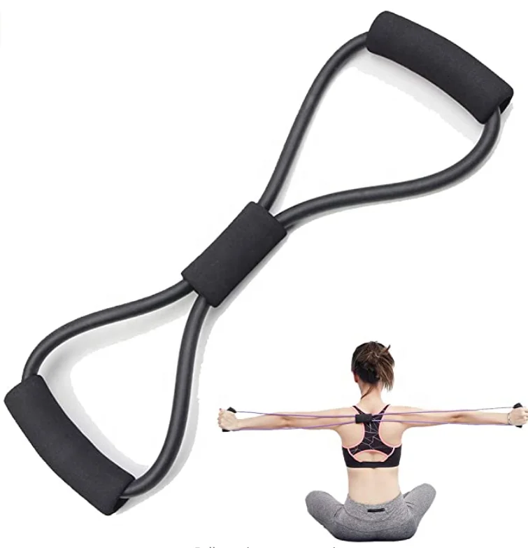 Wenbinlong anti slip rubber yoga 8 shape waist trainer resistance band ring for women men exercise, Blue/black
Wenbinlong anti slip rubber yoga 8 shape waist trainer resistance band ring for women men exercise, Blue/black