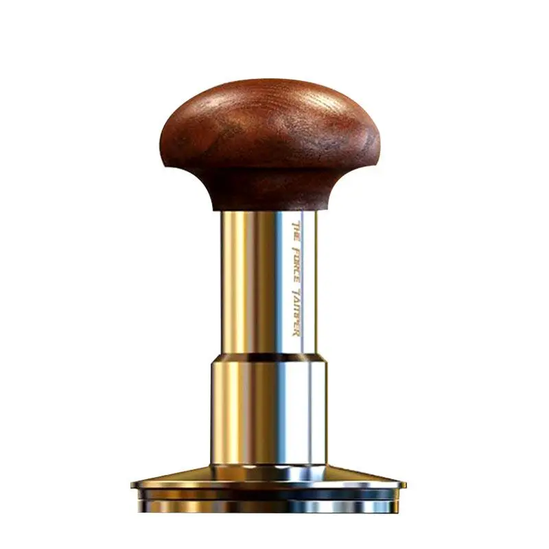 The force tamper stainless steel coffee tamper with wooden handle coffee powder hammer tools
The force tamper stainless steel coffee tamper with wooden handle coffee powder hammer tools