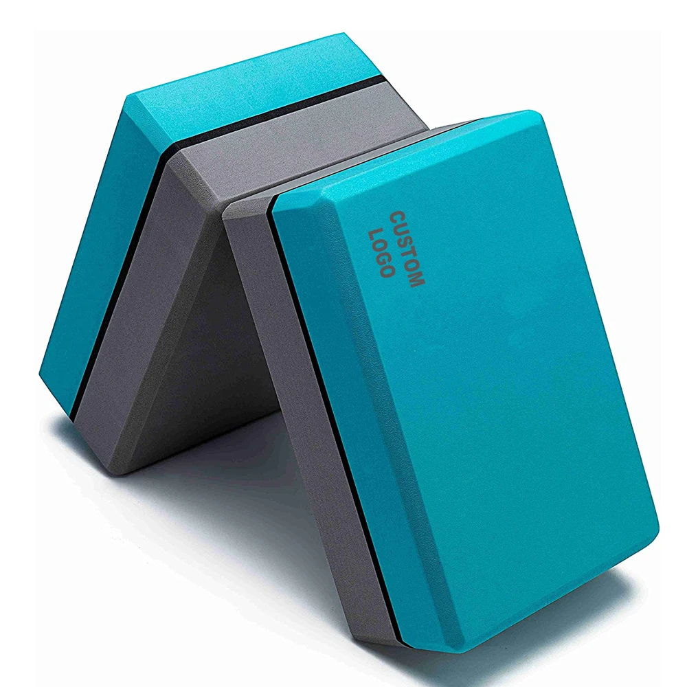 Custom Logo Printed Yoga Block Fitness Eva Yoga Block Set High Density Sports Direct Double Color Yoga Blocks, Purple / blue / red / grey / custom colors
Custom Logo Printed Yoga Block Fitness Eva Yoga Block Set High Density Sports Direct Double Color Yoga Blocks, Purple / blue / red / grey / custom colors